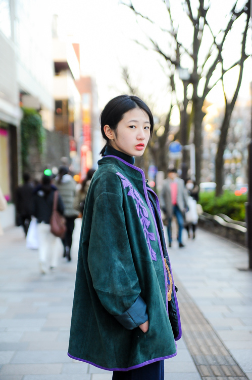 イングリッド シェンさん - ヴィンテージ(vintage)、ラコステ(LACOSTE)｜青山・表参道ストリートスナップ - 写真2