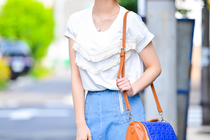 高田 翔子さん - カスタネ(Kastane)、ジルスチュアート(JILLSTUART)｜青山・表参道ストリートスナップ - 写真3