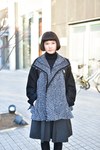 うめさん - ヨウジヤマモト(Yohji Yamamoto)、無印良品(MUJI)｜原宿ストリートスナップ2