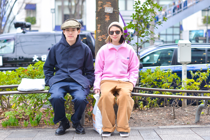 山野 未結 / 牛田 祐輔さん - パタゴニア(Patagonia)、カーハート(CARHARTT)｜原宿ストリートスナップ - 写真8