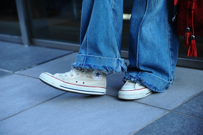 リノさん - ヴィンテージ(vintage)、コンバース(CONVERSE)｜原宿ストリートスナップ - 写真5