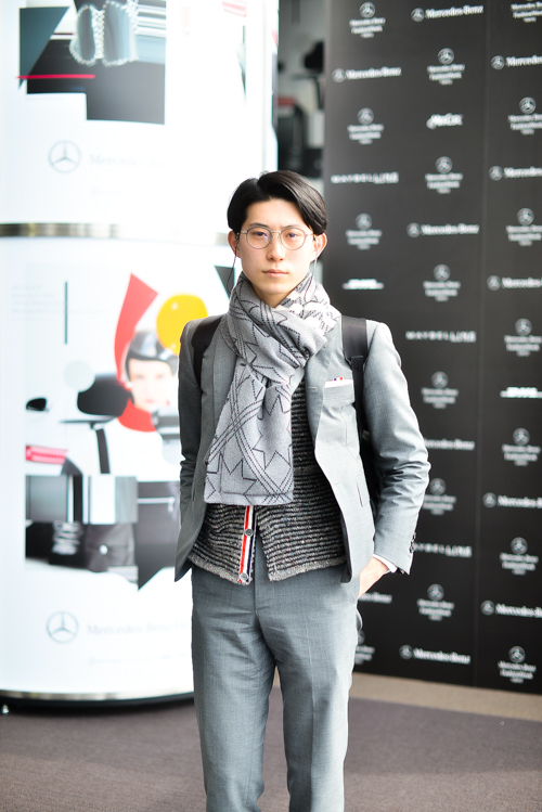 川島 拓海さん - トム ブラウン(THOM BROWNE)、マルニ(MARNI)｜渋谷ストリートスナップ - 写真2