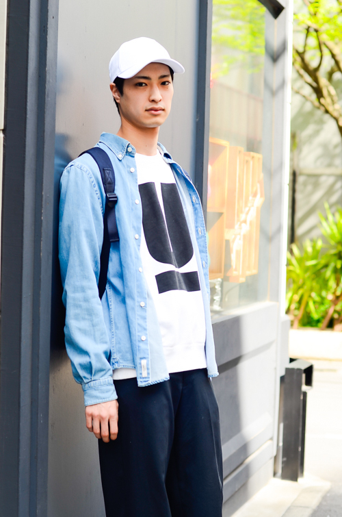 寺崎 聡さん - アクネ ストゥディオズ(Acne Studios)、古着(ユーズド)(USED)｜原宿ストリートスナップ - 写真2