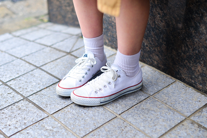 棚橋 佑実子さん - 古着(ユーズド)(USED)、コンバース(CONVERSE)｜青山・表参道ストリートスナップ - 写真4