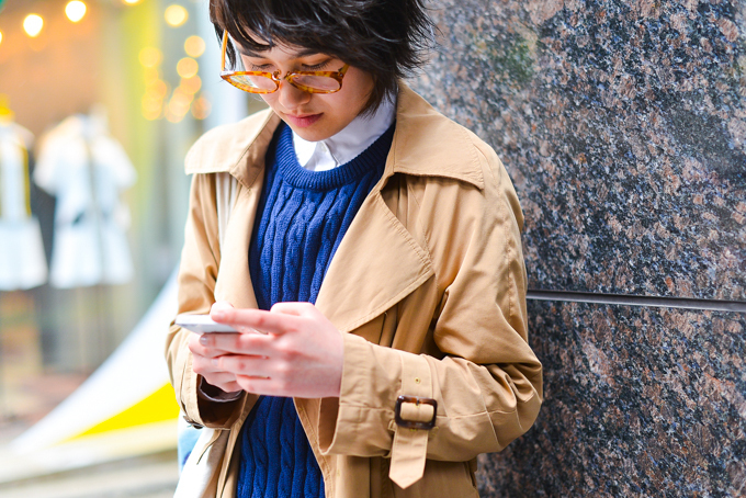 棚橋 佑実子さん - 古着(ユーズド)(USED)、コンバース(CONVERSE)｜青山・表参道ストリートスナップ - 写真3