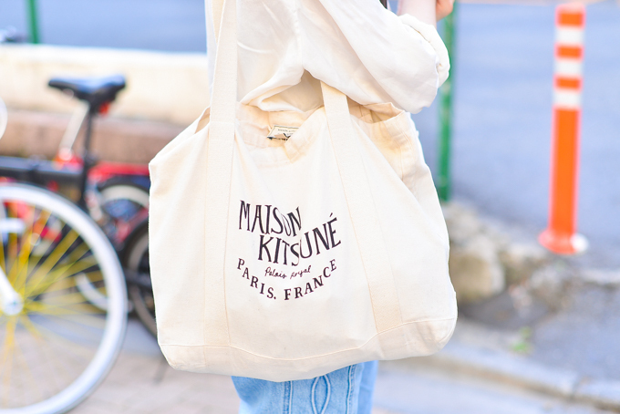 林 れもんさん - 古着(ユーズド)(USED)、メゾン キツネ(Maison Kitsuné)｜原宿ストリートスナップ - 写真6