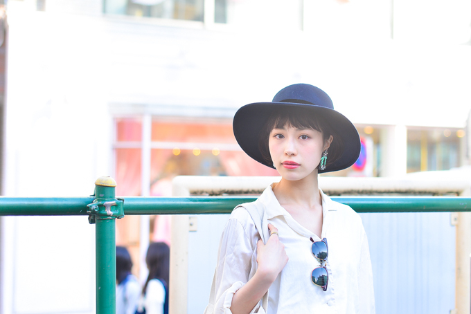 林 れもんさん - 古着(ユーズド)(USED)、メゾン キツネ(Maison Kitsuné)｜原宿ストリートスナップ - 写真9