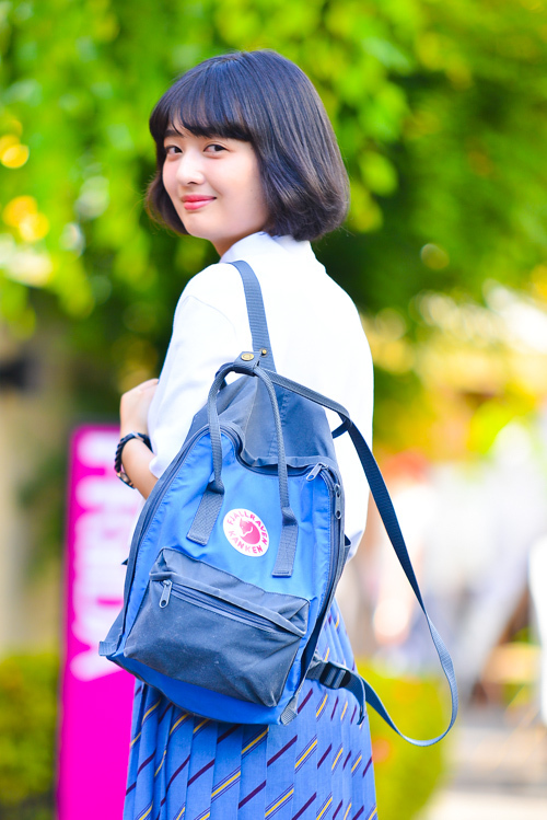 斎藤 遥さん - フェールラーベン(FJALLRAVEN)｜原宿ストリートスナップ - 写真14