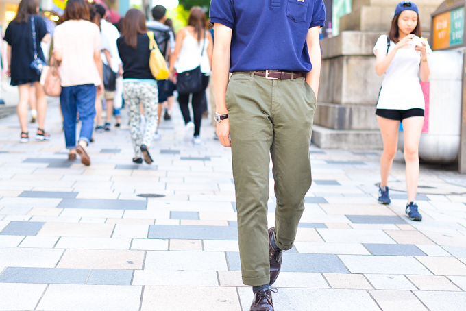 菊田 潤さん - ラコステ(LACOSTE)、ブルックス ブラザーズ(Brooks Brothers)｜原宿ストリートスナップ - 写真4