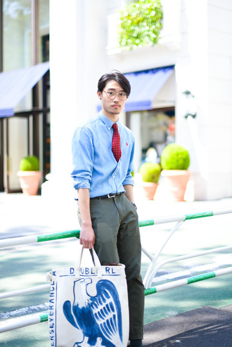 菊田 潤二さん - ポロ ラルフ ローレン(Polo Ralph Lauren)、ブルックス ブラザーズ(Brooks Brothers)｜原宿ストリートスナップ - 写真10