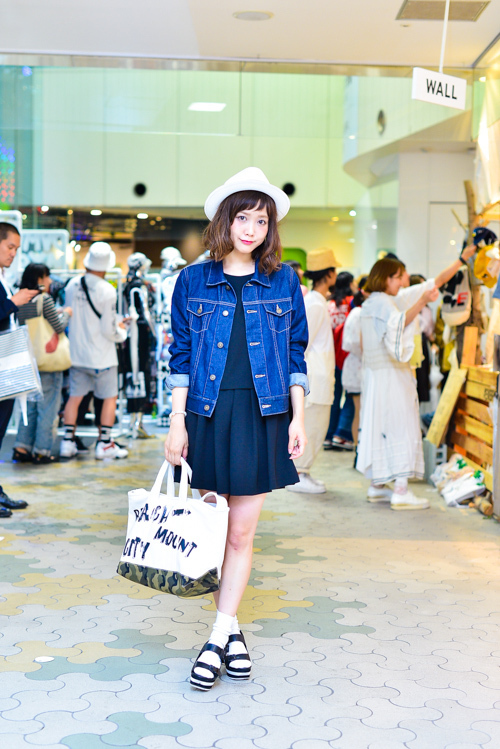田中 里奈さん 原宿ストリートスナップ ファッションプレス