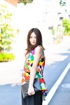 小松 由佳さん - ケイト・スペード サタデー(KATE SPADE SATURDAY)、ダミー(DAMMY)｜原宿ストリートスナップ3