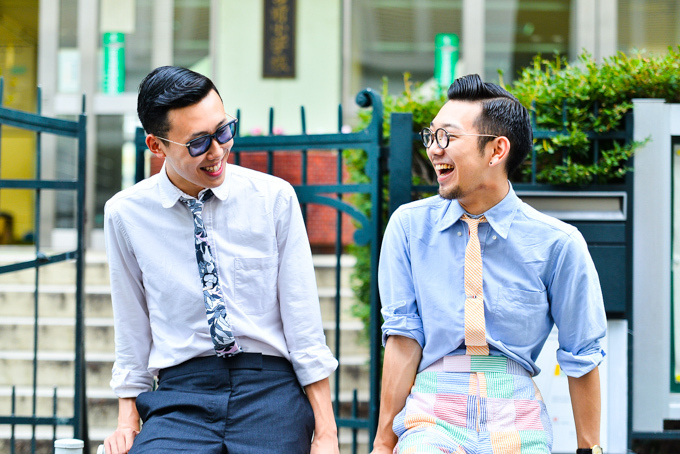 名倉 主 / 荒川 泰暉さん - トム ブラウン(THOM BROWNE)｜原宿ストリートスナップ - 写真3