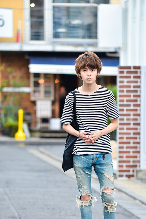 芳賀 靖隆さん - 古着(ユーズド)(USED)、サンローラン(Saint Laurent)｜渋谷ストリートスナップ - 写真2