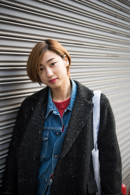 渡邉 真梨奈さん 古着 ユーズド Used マウジー Moussy 原宿ストリートスナップ ファッションプレス