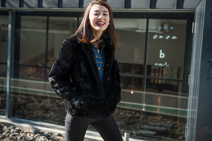 妹尾 南さん - リー(Lee)、エイチ＆エム(H&M)｜渋谷ストリートスナップ - 写真3