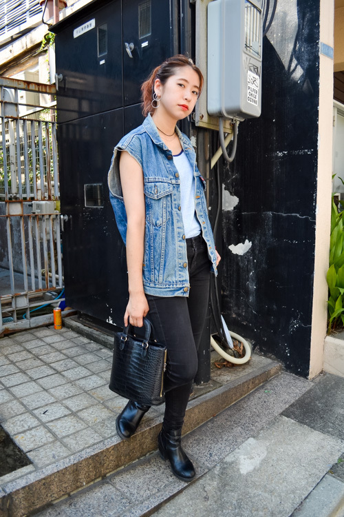 廣沢  彩さん - リーバイス(Levi's)、古着(ユーズド)(USED)｜原宿ストリートスナップ - 写真1