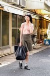 春花さん - 無印良品(MUJI)、エンジニアド ガーメンツ(ENGINEERED GARMENTS)｜原宿ストリートスナップ1