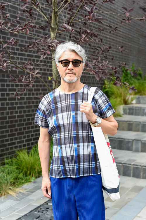 渡合さん - イッセイ ミヤケ メン(ISSEY MIYAKE MEN)、カンペール(CAMPER)｜原宿ストリートスナップ - 写真4