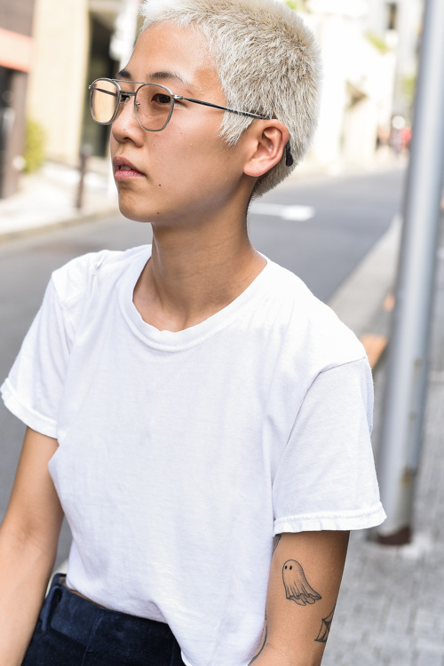 ホソノ マサミさん - ヴィンテージ(vintage)、アクネ ストゥディオズ(Acne Studios)｜原宿ストリートスナップ - 写真6