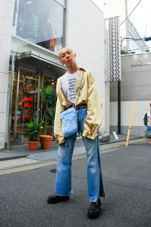 清水 文太さん - 古着(ユーズド)(USED)、アンブッシュ(AMBUSH)｜原宿ストリートスナップ - 写真1