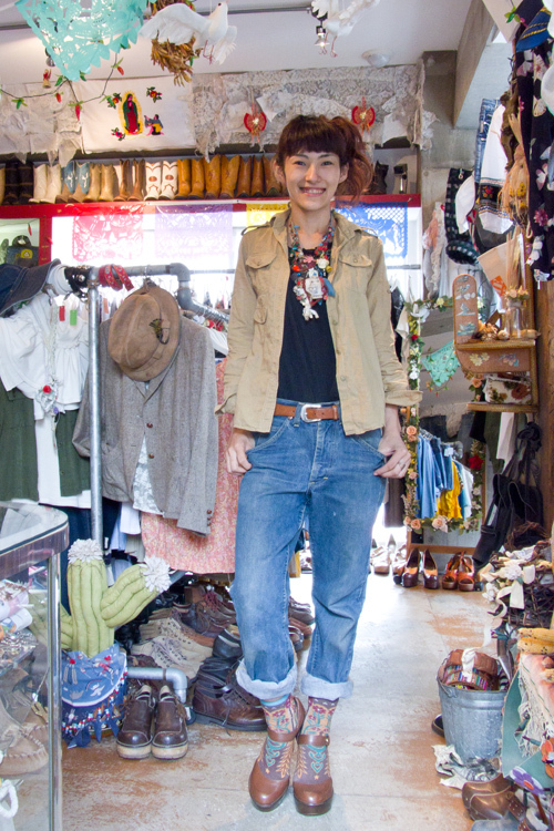 アトムさん - ヴィンテージ(vintage)、リー(Lee)｜原宿ストリートスナップ - 写真1