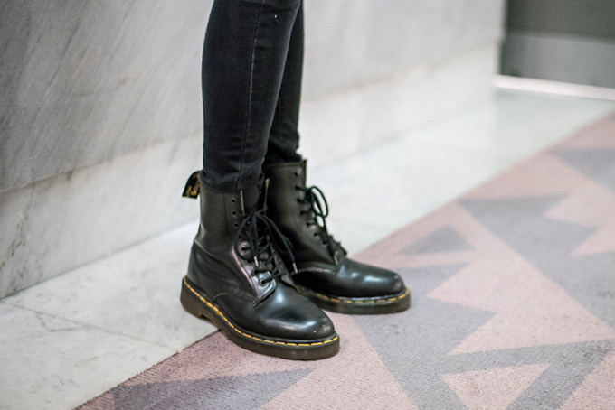 中田 みのりさん - ドクターマーチン(Dr. Martens)｜青山・表参道ストリートスナップ - 写真3