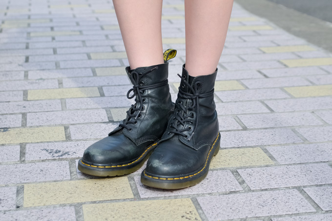 ナナミさん - ヴィンテージ(vintage)、ドクターマーチン(Dr. Martens)｜原宿ストリートスナップ - 写真2