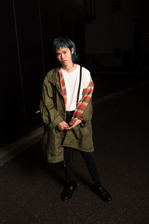 翼さん - 古着(ユーズド)(USED)、ドクターマーチン(Dr. Martens)｜原宿ストリートスナップ1