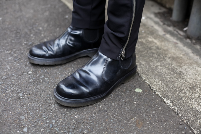 久保田 遼さん - ザラ(ZARA)、ドクターマーチン(Dr. Martens)｜原宿ストリートスナップ - 写真3