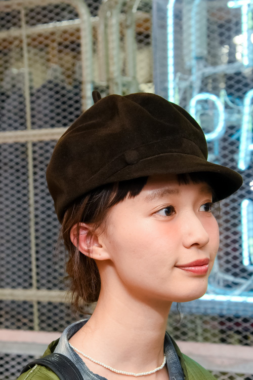 柴田 紗希さん - 古着(ユーズド)(USED)、コンバース(CONVERSE)｜銀座ストリートスナップ - 写真3