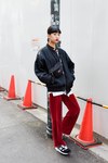 河北 桃子さん - 古着(ユーズド)(USED)、ニューバランス(New Balance)｜原宿ストリートスナップ1