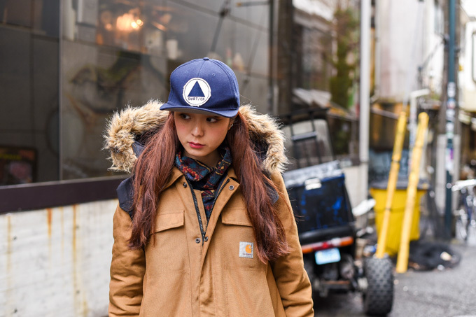 すやこさん - カーハート(CARHARTT)、ニューバランス(New Balance)｜原宿ストリートスナップ - 写真4