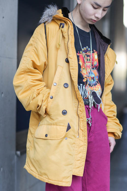 太田 晴也さん - 古着(ユーズド)(USED)、ドクターマーチン(Dr. Martens)｜原宿ストリートスナップ - 写真2