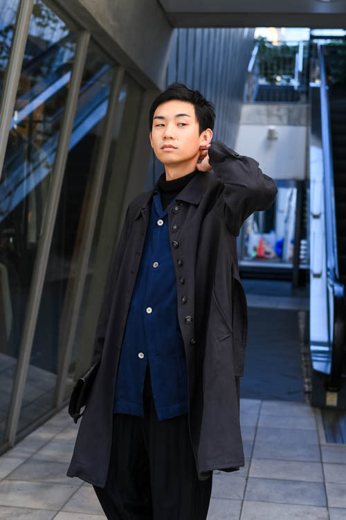 片山 智之さん - 古着(ユーズド)(USED)、コム デ ギャルソン・オム(COMME des GARÇONS HOMME)｜原宿ストリートスナップ - 写真2