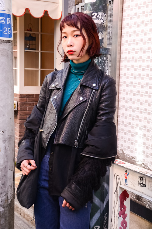 尾又 絵里菜さん - エムエム6 メゾン マルジェラ(MM6 Maison Margiela)、ザラ(ZARA)｜原宿ストリートスナップ - 写真2