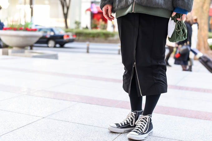 儘田 千里さん - ザラ(ZARA)、コンバース(CONVERSE)｜原宿ストリートスナップ - 写真2