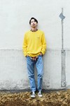 井出 譲さん - ポロ ラルフ ローレン(Polo Ralph Lauren)、リーバイス(Levi's)｜青山・表参道ストリートスナップ1