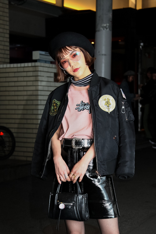 長澤 メイさん - ステューシーウィメン(STÜSSY WOMEN)、ドクターマーチン(Dr. Martens)｜原宿ストリートスナップ - 写真2