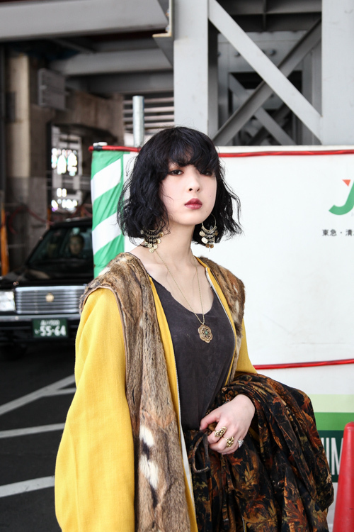 島田 風花さん - 古着(ユーズド)(USED)、ヴィンテージ(vintage)｜渋谷ストリートスナップ - 写真2