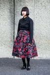 徳田 萌乃さん - ヨウジヤマモト(Yohji Yamamoto)、コム デ ギャルソン(COMME des GARÇONS)｜原宿ストリートスナップ1