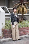 内田 安美さん - ザラ(ZARA)、古着(ユーズド)(USED)｜原宿ストリートスナップ1