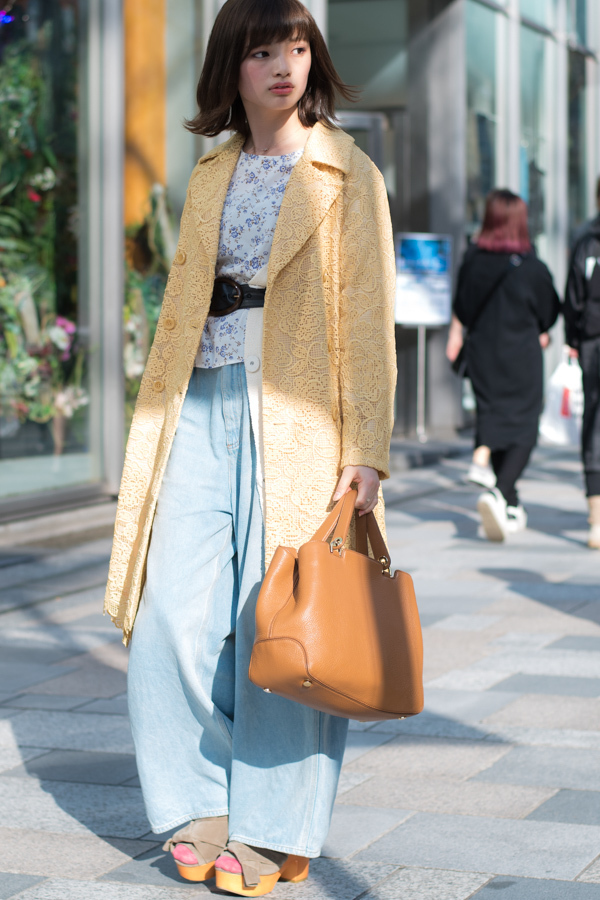 久米 野乃花さん - リリー ブラウン(LILY BROWN)、ページボーイ(PAGEBOY)｜青山・表参道ストリートスナップ - 写真2