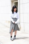 秋山 涼香さん - コンバース(CONVERSE)、ザラ(ZARA)｜原宿ストリートスナップ2