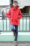 サミーさん - ウールリッチ(WOOLRICH)、エドウイン(EDWIN)｜原宿ストリートスナップ1