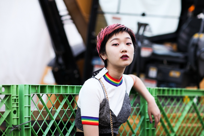 卯川 そううさん - ユニフ(UNIF)、ユニクロ(UNIQLO)｜原宿ストリートスナップ - 写真2