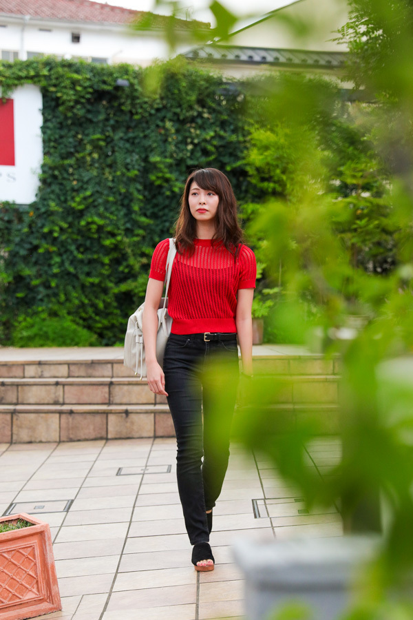 茂木 真子さん - エモダ(EMODA)、ユニクロ(UNIQLO)｜原宿ストリートスナップ - 写真5