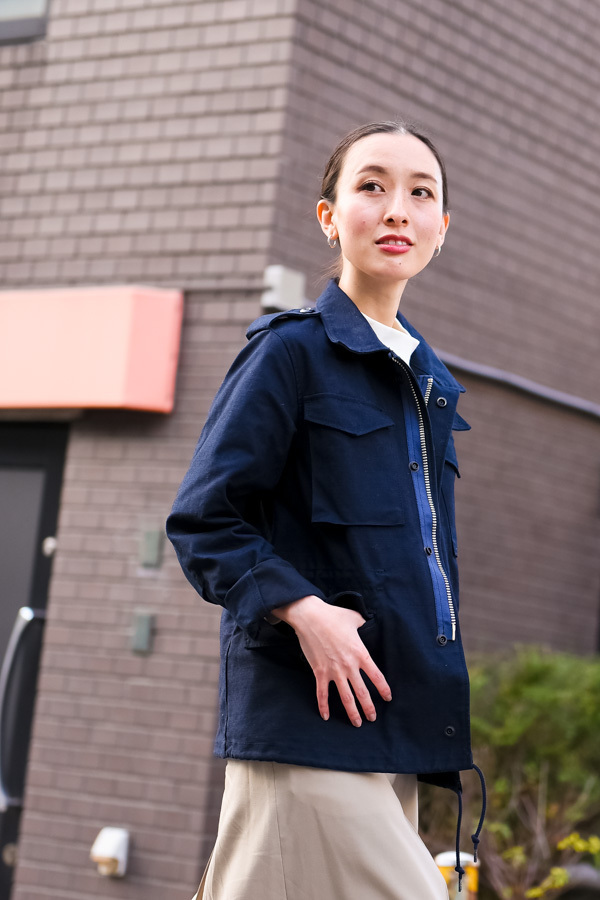 前田 紀至子さん - ハイク(HYKE)、ユニクロ(UNIQLO)｜原宿ストリートスナップ - 写真5