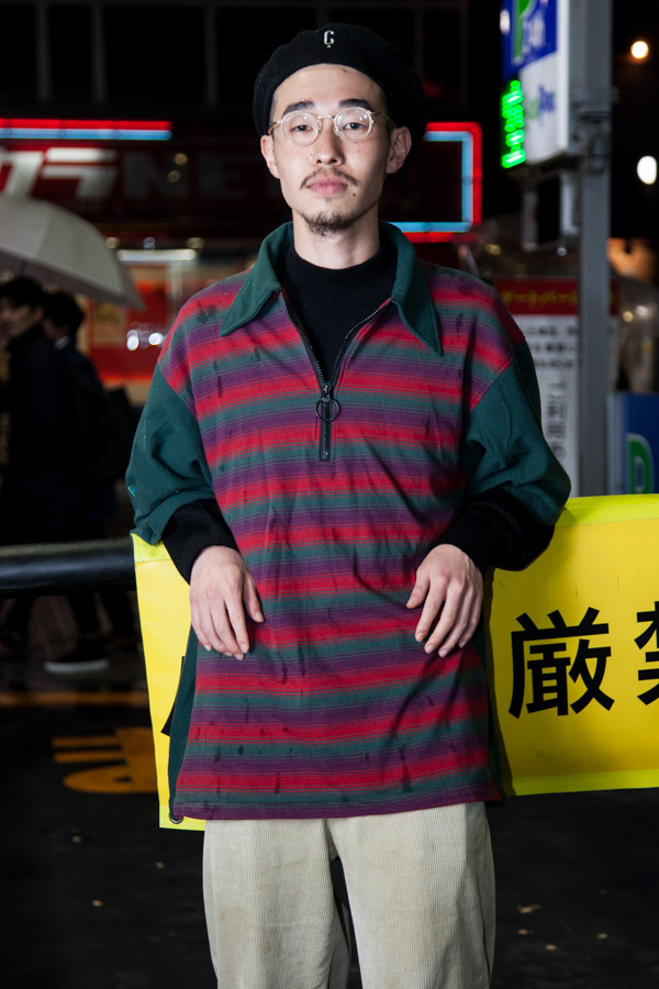 シュンサクさん - イッセイ ミヤケ(ISSEY MIYAKE)、サロモン(SALOMON)｜渋谷ストリートスナップ - 写真2