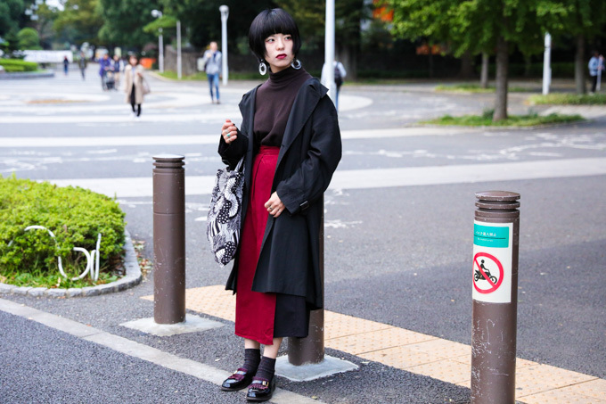 満田 紗季さん - 古着(ユーズド)(USED)、ハルタ(HARUTA)｜原宿ストリートスナップ - 写真4